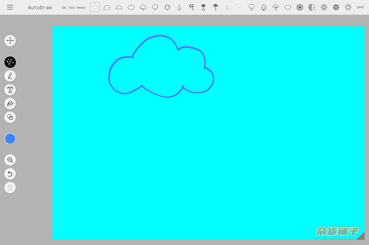 AutoDraw：一款免费的AI快速作画的工具